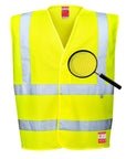 Portwest Hi-Vis Anti Static Vest - Flame Resistant (FR71)