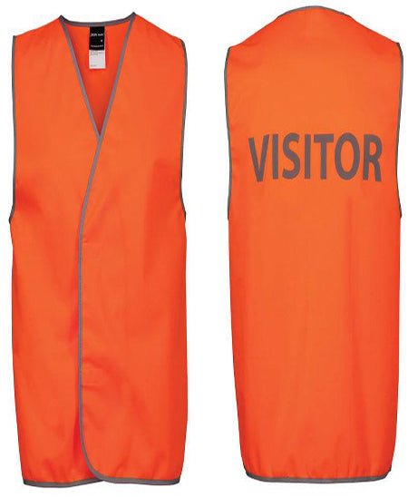 JB's Wear Hi Vis Safety Vest Visitor (6HVS7)
