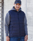 Biz Collection Alpine Mens Puffer Vest (J211M)