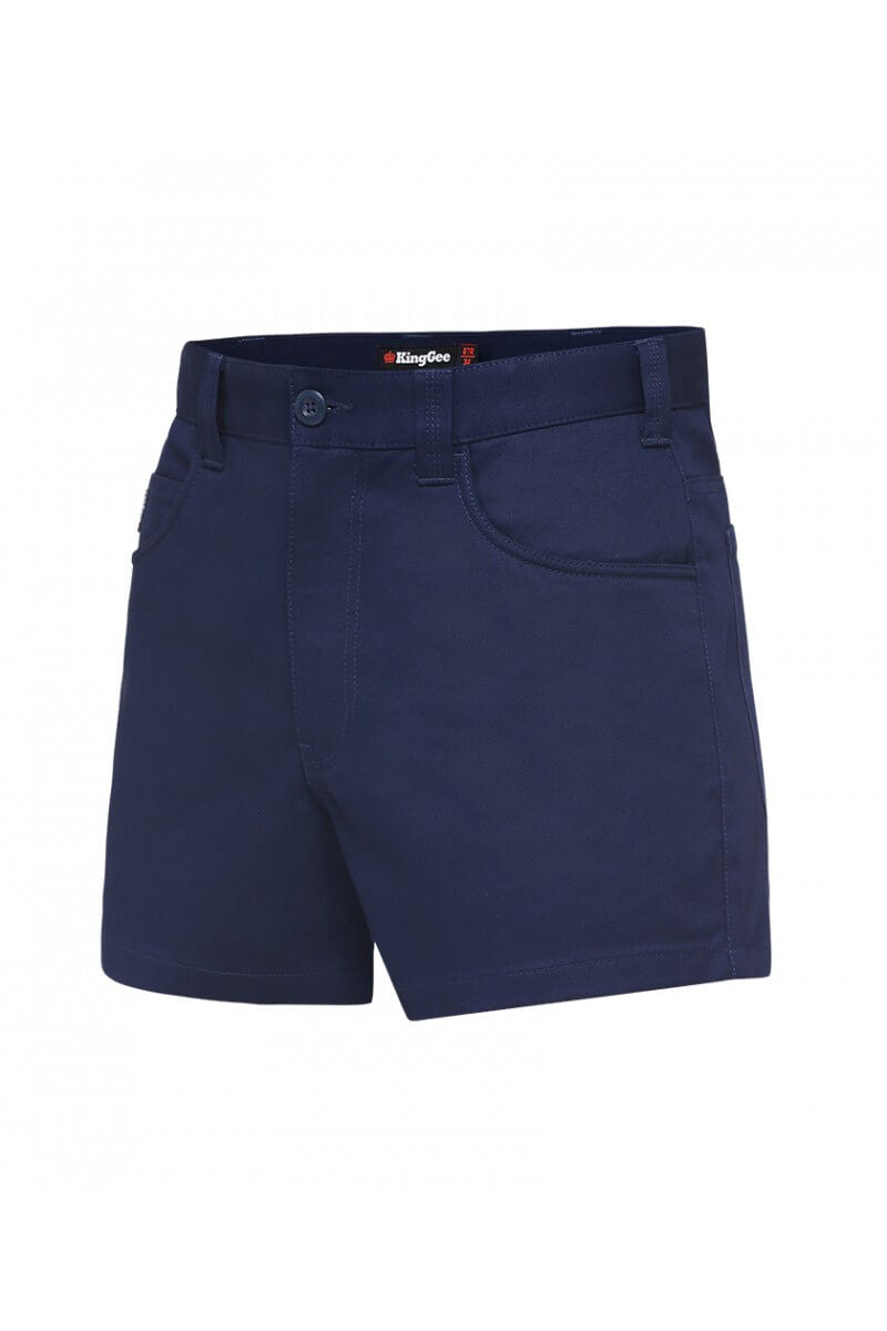 King Gee Jean Top Drill Shorts- (K07810)