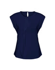 Biz Collection Ladies Mia Pleat Knit Top (K624LS)