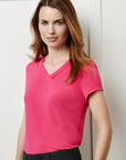 Biz Collection Ladies Lana Short Sleeve Top (K819LS)