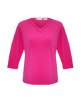 Biz Collection Ladies Lana 3/4 Sleeve Top (K819LT)