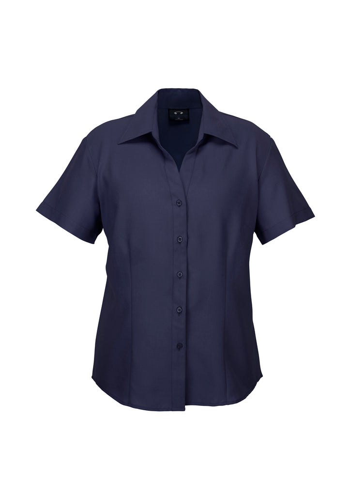 Biz Collection Womens Oasis Short Sleeve Shirt  (LB3601)