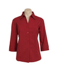 Biz Collection Ladies Metro 3/4 Sleeve Shirt (LB7300)
