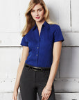 Biz Collection Ladies Metro Short Sleeve Shirt (LB7301)
