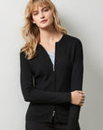 Biz Collection Ladies 2-Way Zip Cardigan (LC3505)