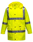 Portwest Argyle Full Hi-Vis Rain Jacket with Tape (MF306)