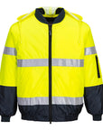 Portwest Hi-Vis Bomber Jacket with Tape (MJ504)