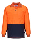 Portwest Long Sleeve Micro Mesh Polo (MP113)