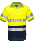 Portwest Short Sleeve Micro Mesh Polo with Tape (MP510)