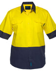 Portwest Hi-Vis Two Tone Lightweight Short Sleeve Shirt (MS802)