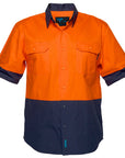 Portwest Hi-Vis Two Tone Regular Weight Short Sleeve Shirt (MS902)