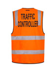 Portwest Traffic Controller Zip Vest D/N (MZ105)