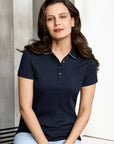Biz Collection Womens Aston Short Sleeve Polo (P106LS)