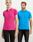 Biz Collection Womens Neon Short Sleeve Polo (P2125)