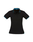 Biz Collection Womens Jet Short Sleeve Polo (P226LS)
