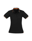 Biz Collection Womens Jet Short Sleeve Polo (P226LS)