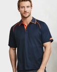 Biz Collection Mens Fusion Short Sleeve Polo (P29012)