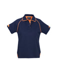 Biz Collection Ladies Womens Fusion Short Sleeve Polo (P29022)