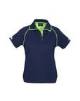 Biz Collection Ladies Womens Fusion Short Sleeve Polo (P29022)