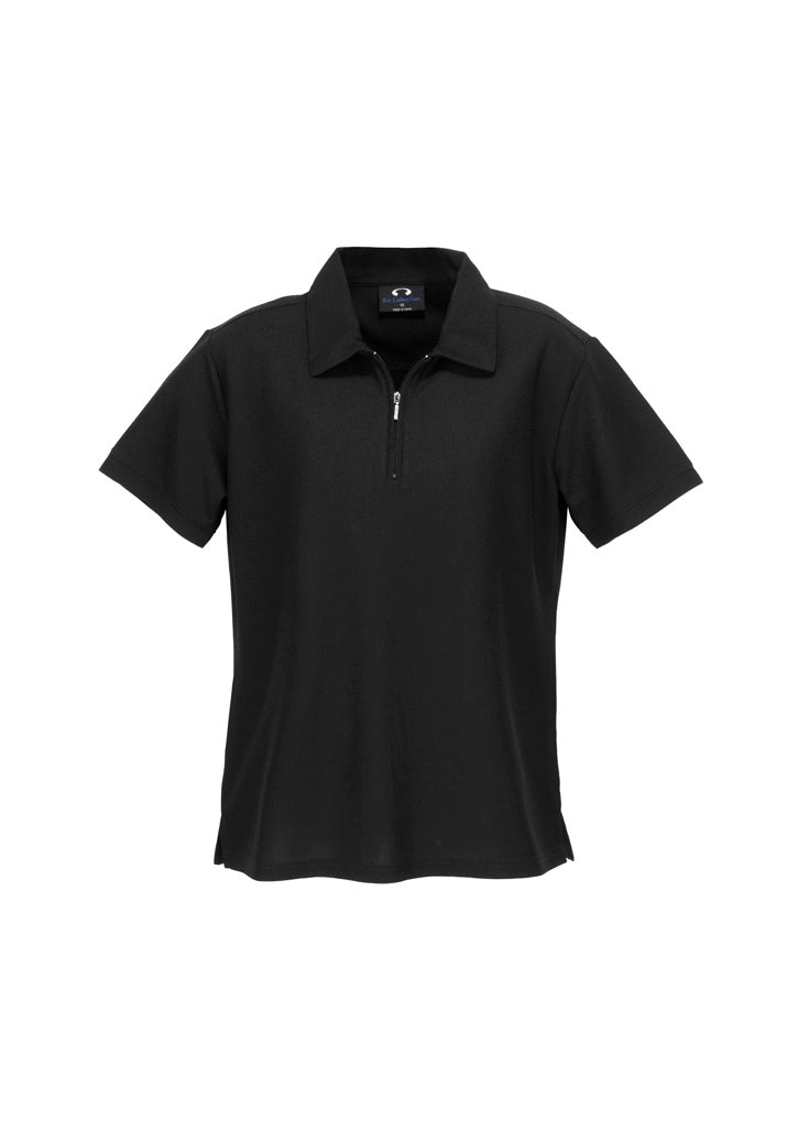 HONMA Women Summer Waffle Pattern Short Sleeve Polo