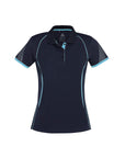 Biz Collection Womens Razor Short Sleeve Polo (P405LS)