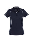 Biz Collection Womens Razor Short Sleeve Polo (P405LS)