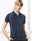Biz Collection Womens Cyber Short Sleeve Polo (P604LS)