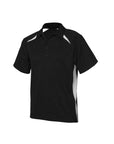 Biz Collection Kids Splice Short Sleeve Polo (P7700B)