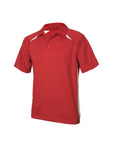 Biz Collection Kids Splice Short Sleeve Polo (P7700B)