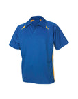 Biz CollectionMens Splice Short Sleeve Polo (P7700)