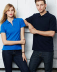 Biz Collection Womens Oceana Short Sleeve Polo (P9025)