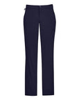 Biz Care Mens Comfort Waist Flat Front Pant (CL958ML)