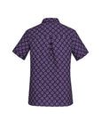 Biz Care Womens Florence Daisy Print Short Sleeve Shirt (CS948LS)