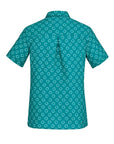 Biz Care Womens Florence Daisy Print Short Sleeve Shirt (CS948LS)