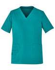 Biz Care Womens Avery Easy Fit V-Neck Scrub Top (CST941LS)