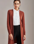 Biz Corporate Womens Chelsea Long Line Cardigan (RLC970L)