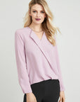 Biz Collectionc Lily Ladies Hi-Lo Blouse (S014LL)