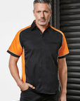 Biz Collection Mens Nitro Short Sleeve Shirt (S10112)