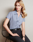 Biz Collection Ladies Edge Short Sleeve Shirt (S267LS)
