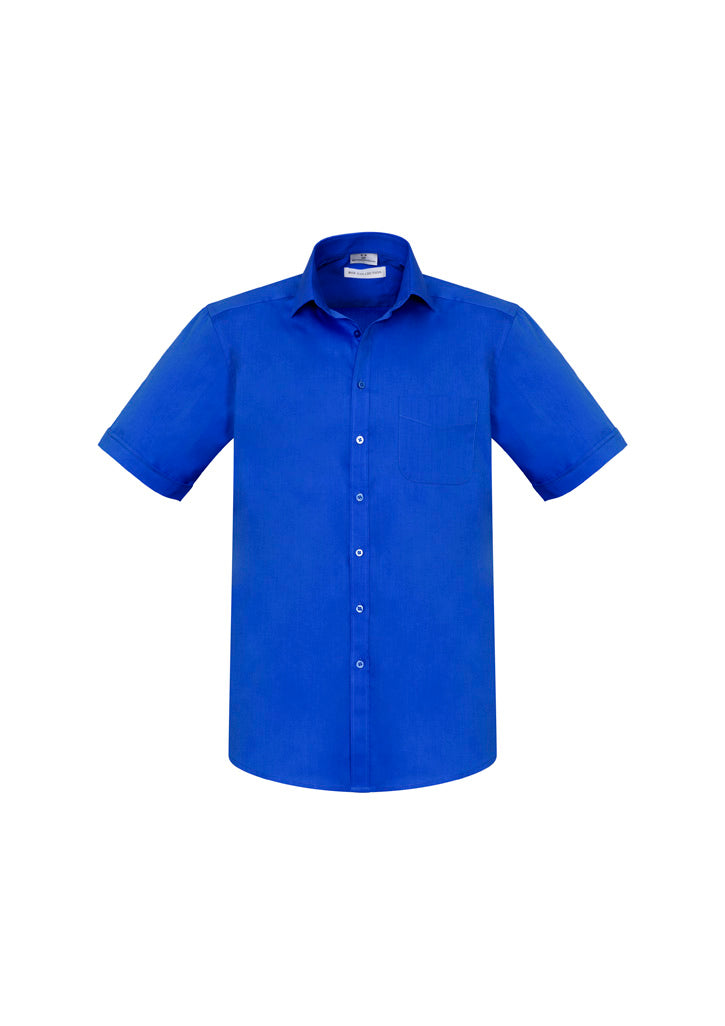 Biz Collection Mens Monaco Short Sleeve Shirt (S770MS)