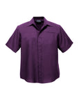 Biz Collection Mens Plain Oasis Short Sleeve Shirt (SH3603)