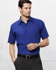 Biz Collection Mens Metro Short Sleeve Shirt (SH715)