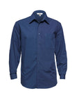Biz Collection Mens Micro Check Long Sleeve Shirt (SH816)