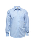 Biz Collection Mens Micro Check Long Sleeve Shirt (SH816)