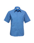 Biz Collection Mens Micro Check Short Sleeve Shirt (SH817)