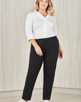 Biz Care Womens Comfort Waist Straight Leg Pant (CL955LL)