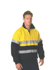 DNC HiVis Two Tone Bluey Bomber Jacket with CSR R/Tape (3859)