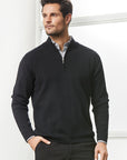 Biz Collection Mens 80/20 Wool-Rich Pullover (WP10310)